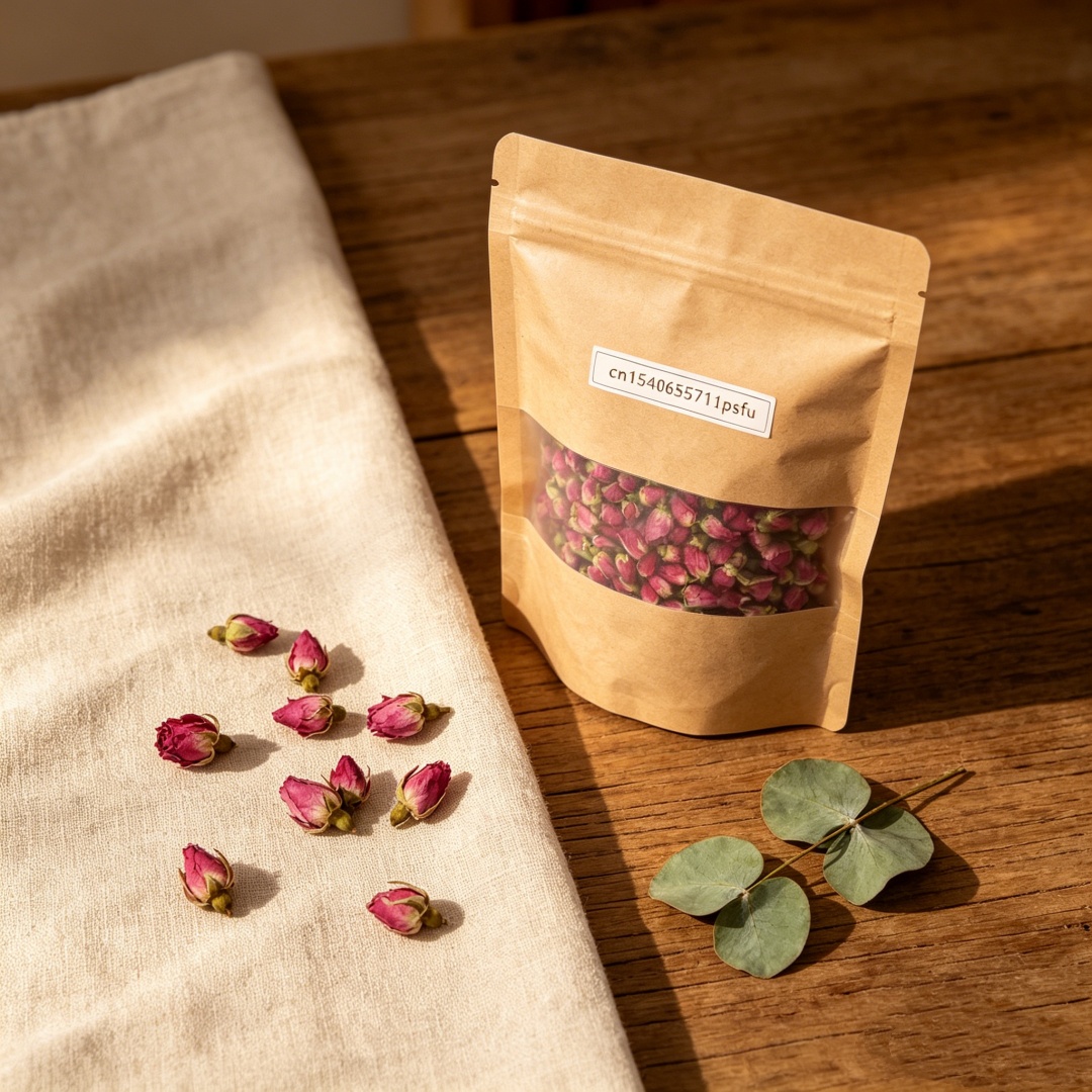 Potpourri Dried Flower - Botões de Rosa Naturais, Lavanda e