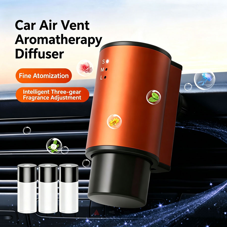Car Vent Diffuser - Novo Aromatizador de Carro Inteligente, Difusor