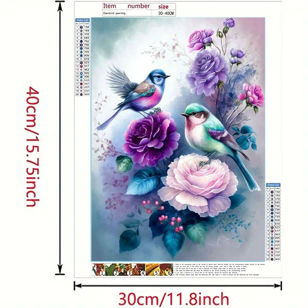 Home Fragrance Set - 1 Conjunto de Pintura Diamante com