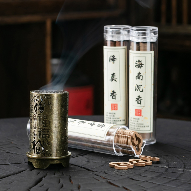 Home Fragrance Powder - Queimador de incenso vertical liga oco