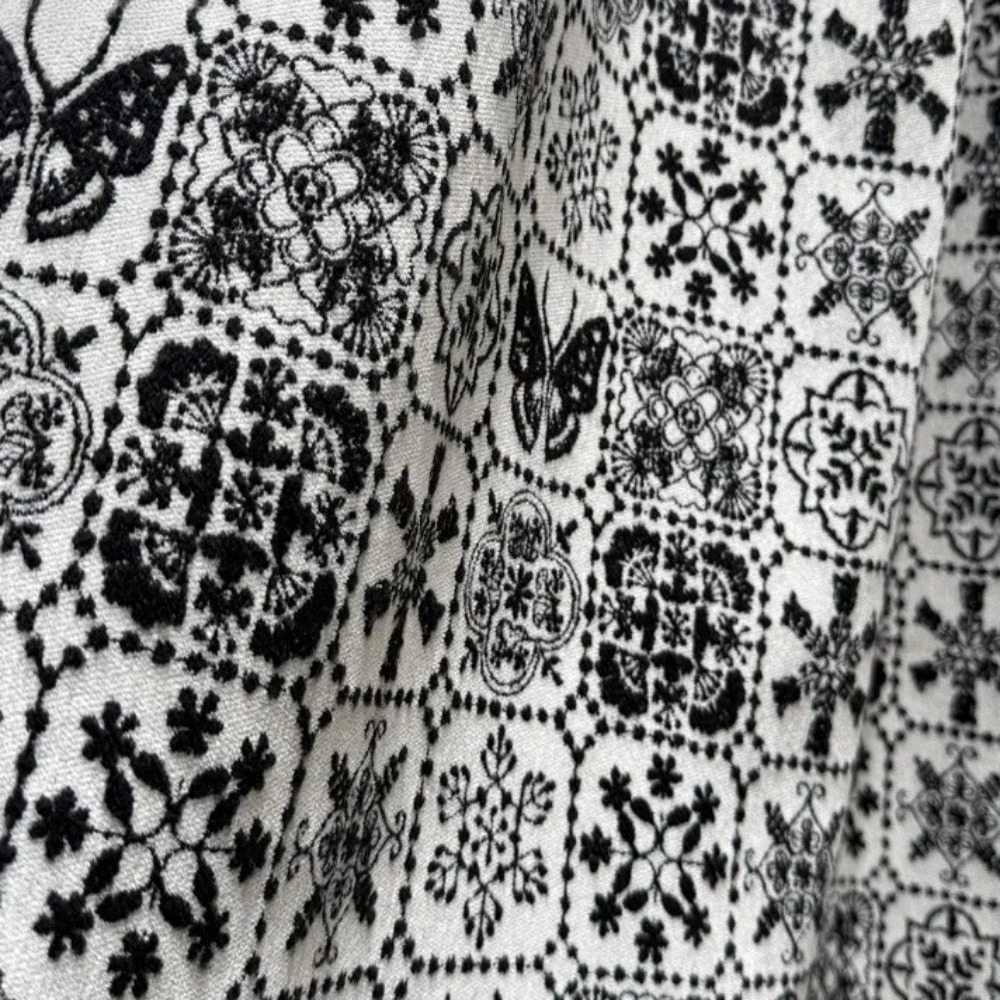 Home Fragrance French - Novo francês retro algodão cortinas blackout