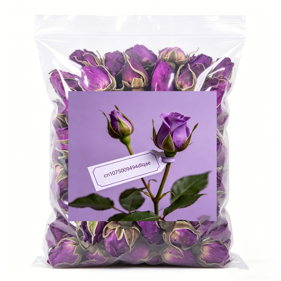 Potpourri Dried Flower - Flores Secas 100% Naturais Vermelhas, Roxas