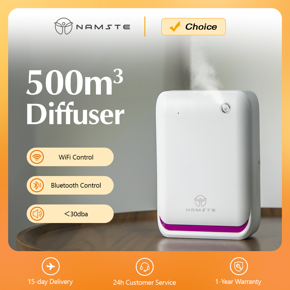 Home Fragrance Vaporizer - NAMSTE 500m3 Máquina de Aromaterapia de