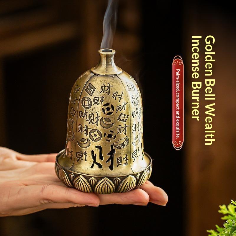 Home Fragrance Powder - 【S】Queimador de Incenso em Liga Metálica