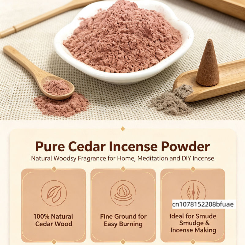 Pó de Cedro 100% Natural, Ince - Home Fragrance Powder avaliação e preço