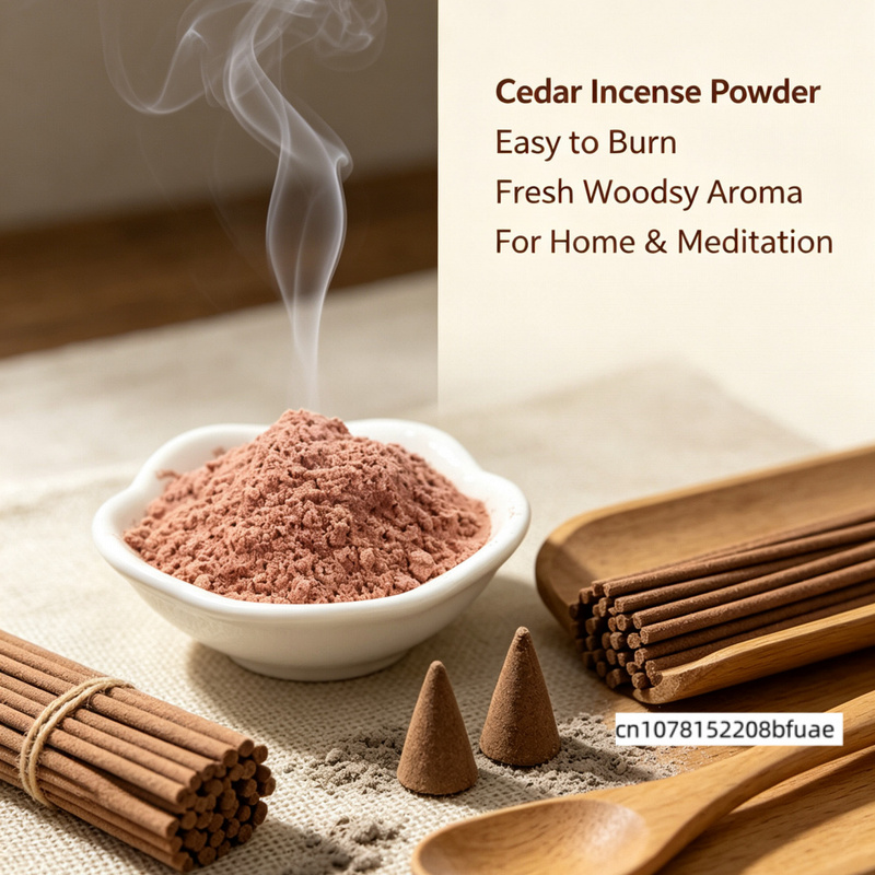 Pó de Cedro 100% Natural, Ince - Home Fragrance Powder avaliação e preço