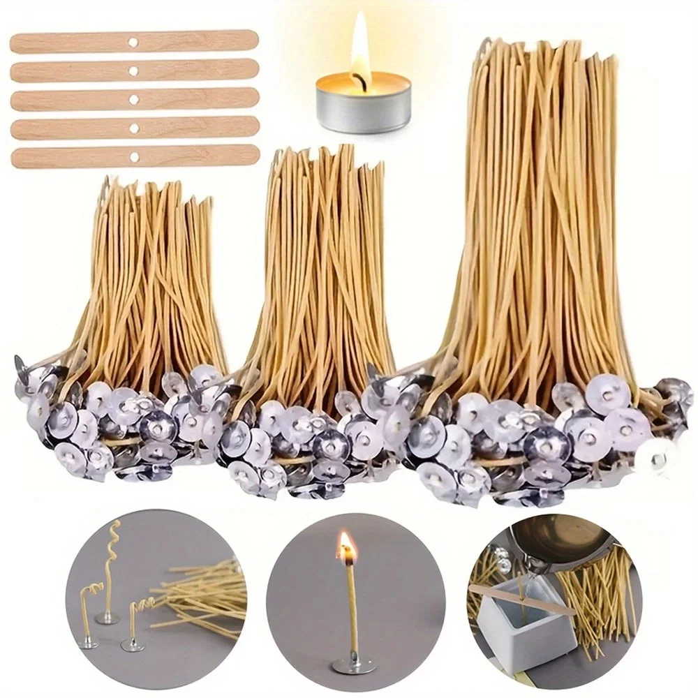 Mechas de vela 50 pçs 8 Polega - Beeswax Taper Candle avaliação e preço