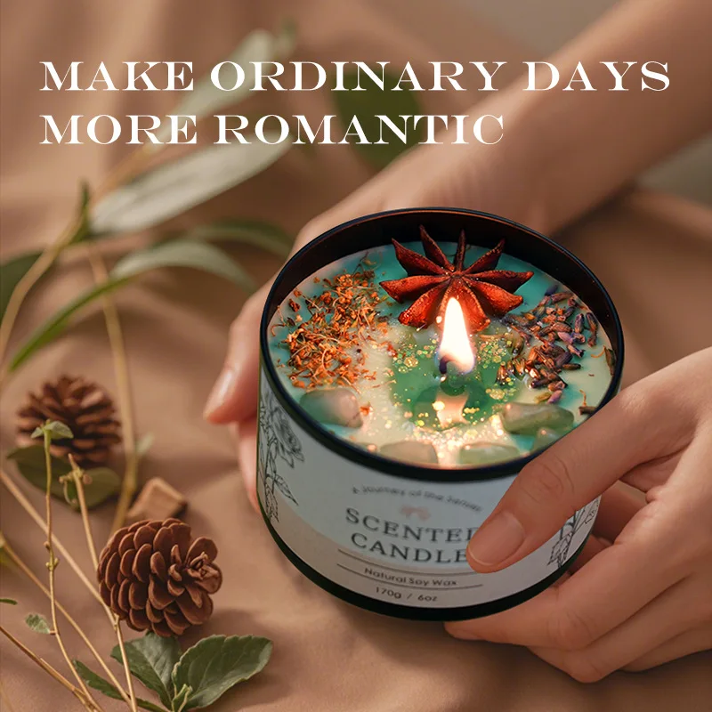 Vela de aromaterapia de crista - Home Fragrance avaliação e preço