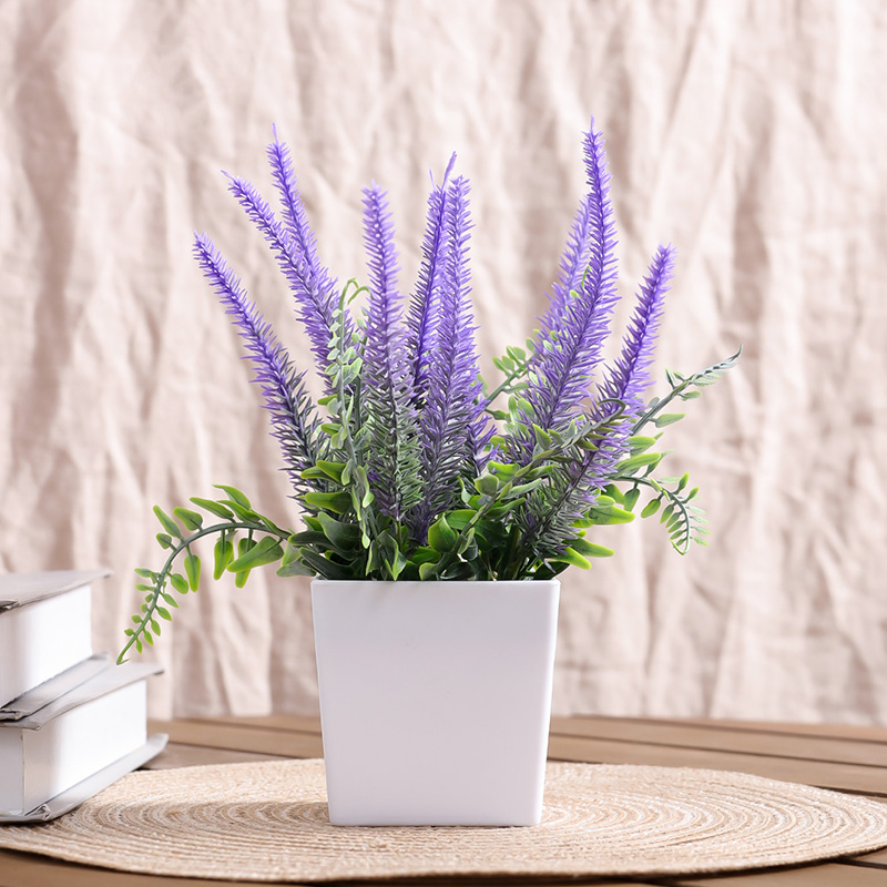 1 peça-simulação pote de lavan - Potpourri Dried Flower avaliação e preço