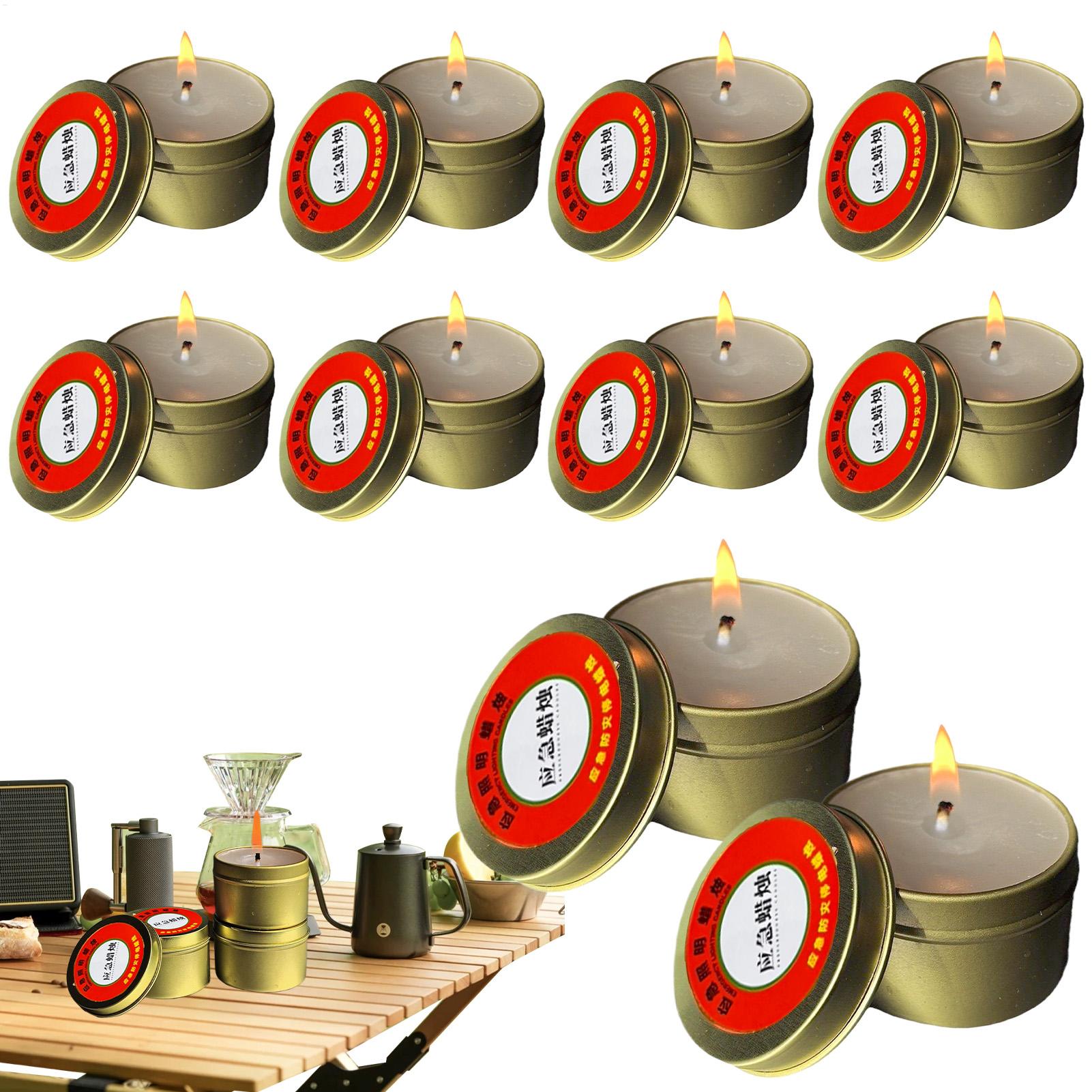 10 peças de velas para apagões - Beeswax Taper Candle avaliação e preço