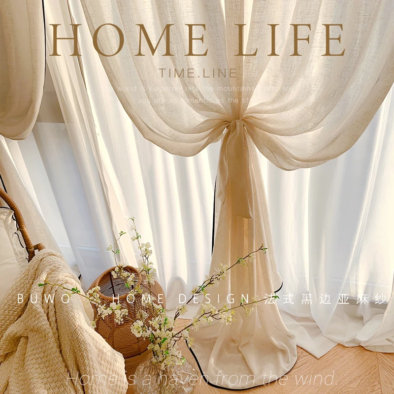 Cortinas de Gaze de Linho com  - Home Fragrance French avaliação e preço
