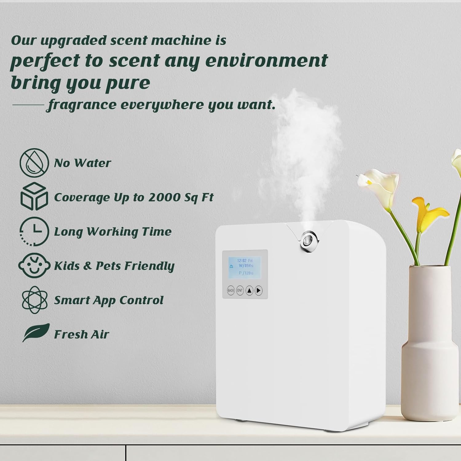 Difusores de aromaterapia 300m - Home Fragrance Vaporizer avaliação e preço