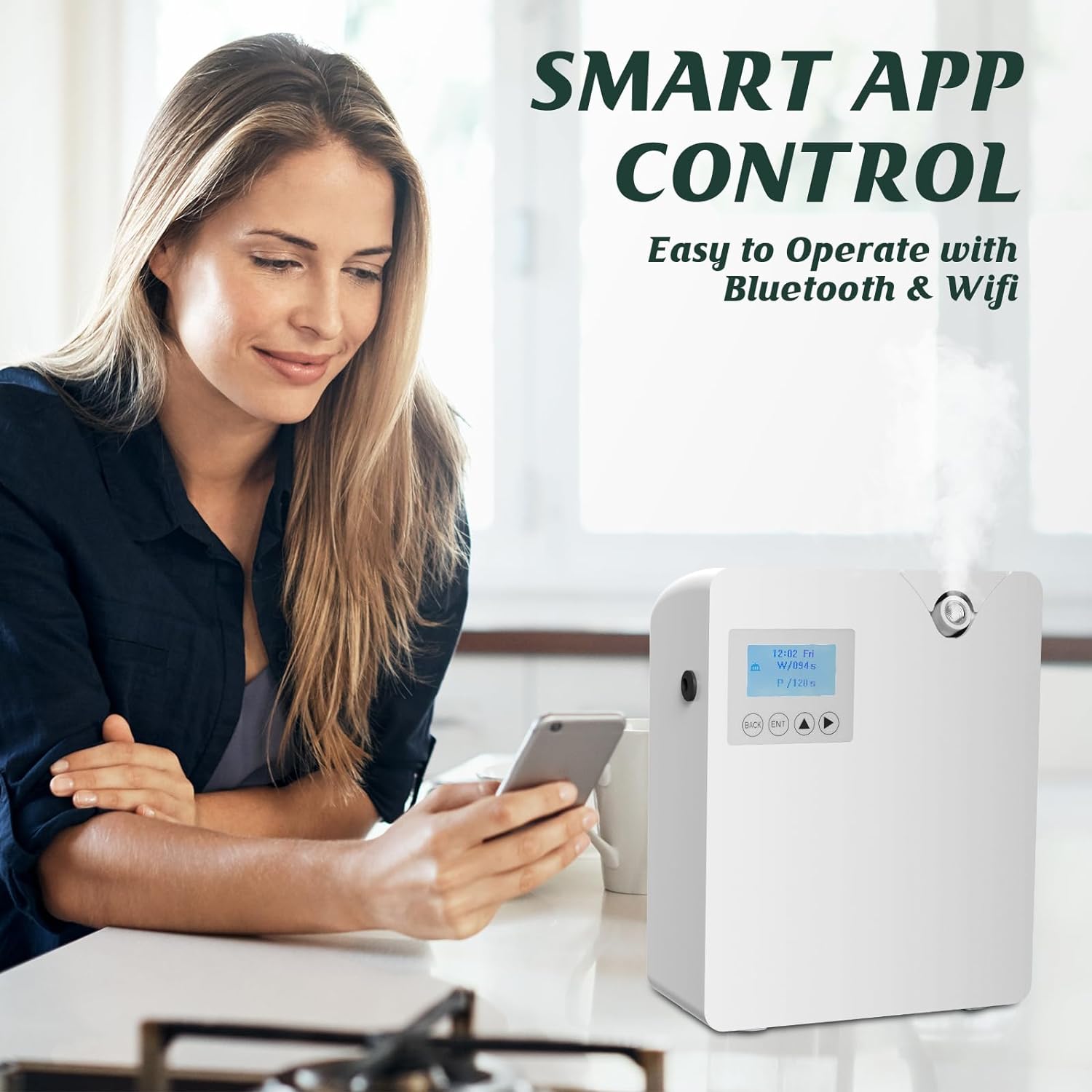 Difusores de aromaterapia 300m - Home Fragrance Vaporizer avaliação e preço