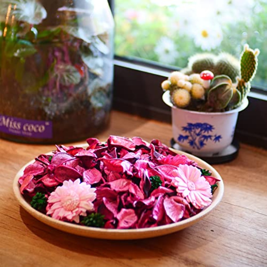Sacos de Potpourri Rosa, Enchi - Potpourri Dried Flower avaliação e preço