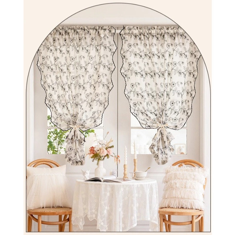 Cortina de Renda Francesa Retr - Home Fragrance French avaliação e preço