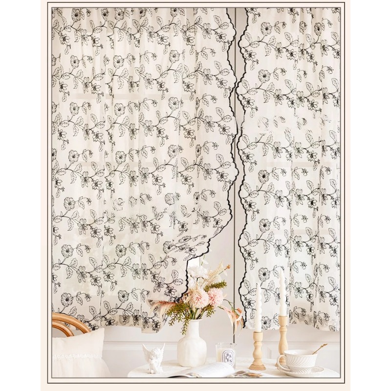 Cortina de Renda Francesa Retr - Home Fragrance French avaliação e preço