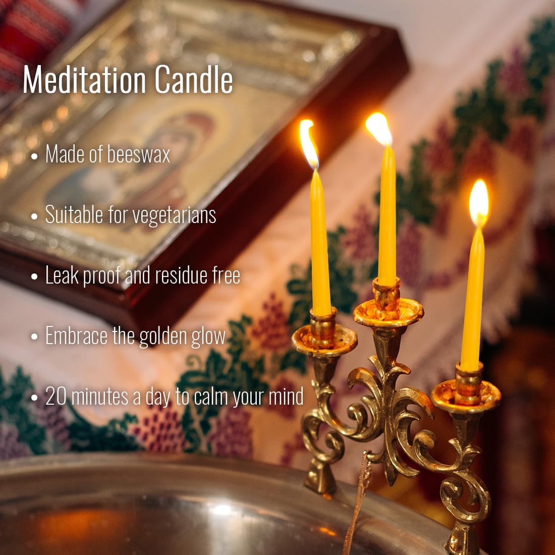 24/48/96 pçs mini velas de cer - Beeswax Taper Candle avaliação e preço