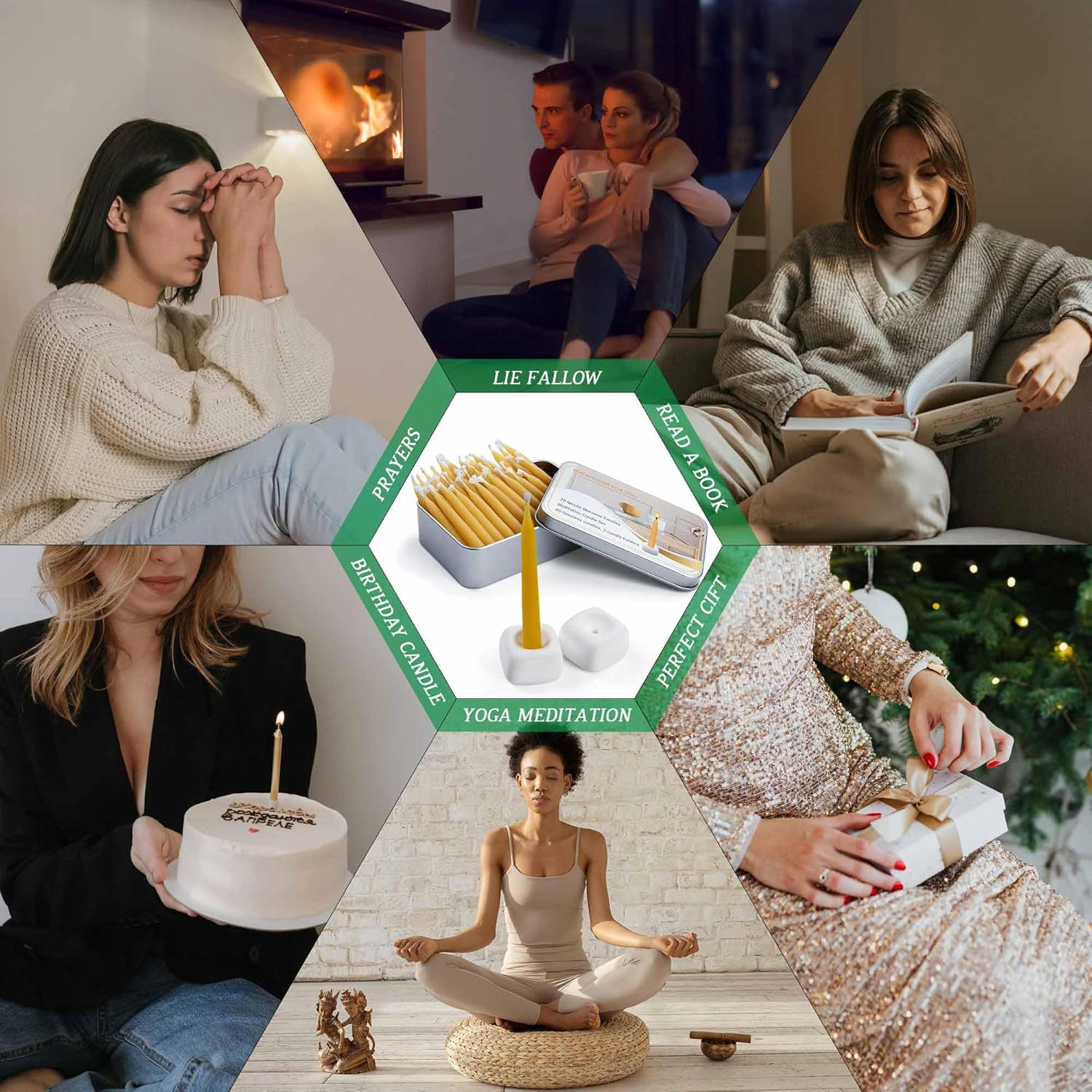 24/48/96 pçs mini velas de cer - Beeswax Taper Candle avaliação e preço