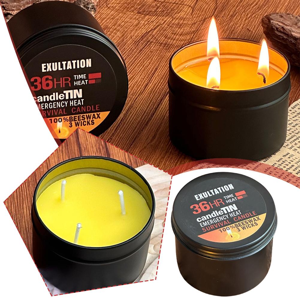 Vela de emergência 36 horas, 3 - Beeswax Taper Candle avaliação e preço
